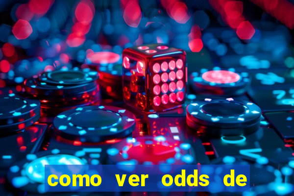 como ver odds de jogos passados